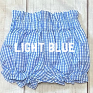 Light Blue Gingham Bloomer