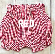 Red Gingham Bloomer